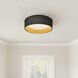 Rosata LED 16 inch Burnished Gold Indoor Flushmount Ceiling Light
